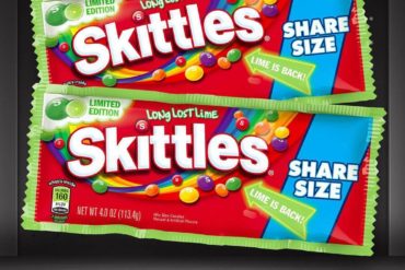 Long Lost Lime Skittles