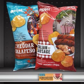 Meijer Italian Sausage and Cheddar Jalapeño Potato Chips