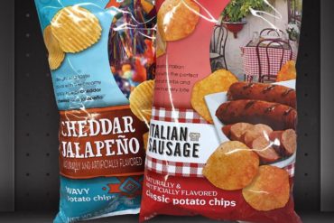 Meijer Italian Sausage and Cheddar Jalapeño Potato Chips