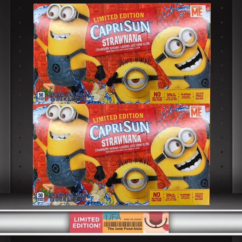 Minions Capri Sun Strawnana