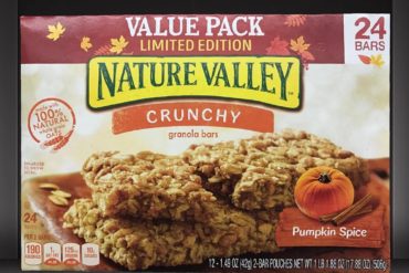 Nature Valley Crunchy Pumpkin Spice Granola Bars