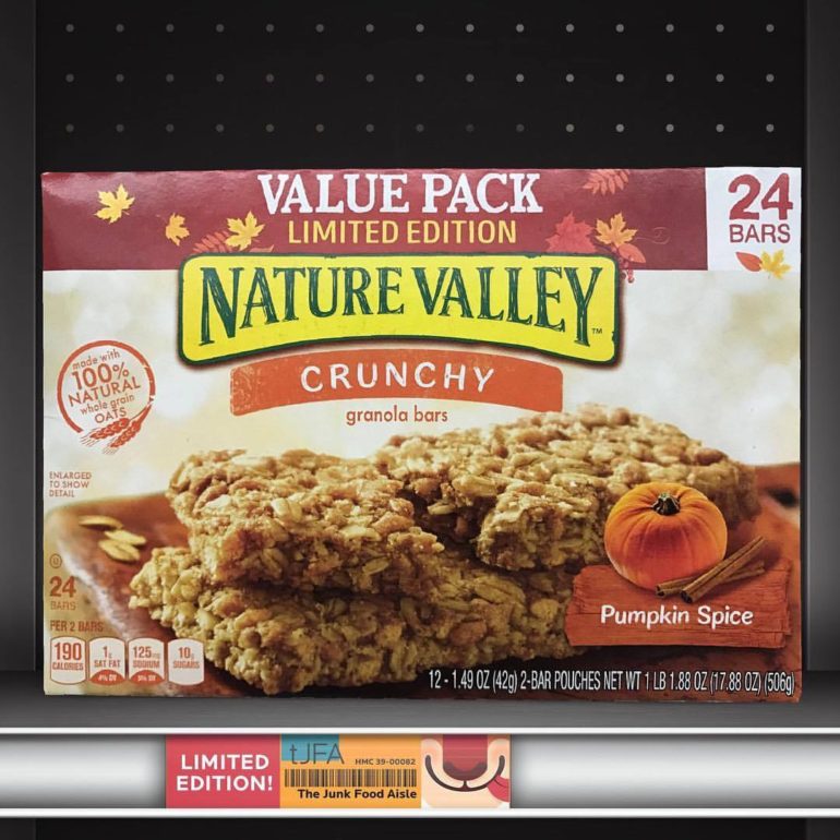 Nature Valley Crunchy Pumpkin Spice Granola Bars