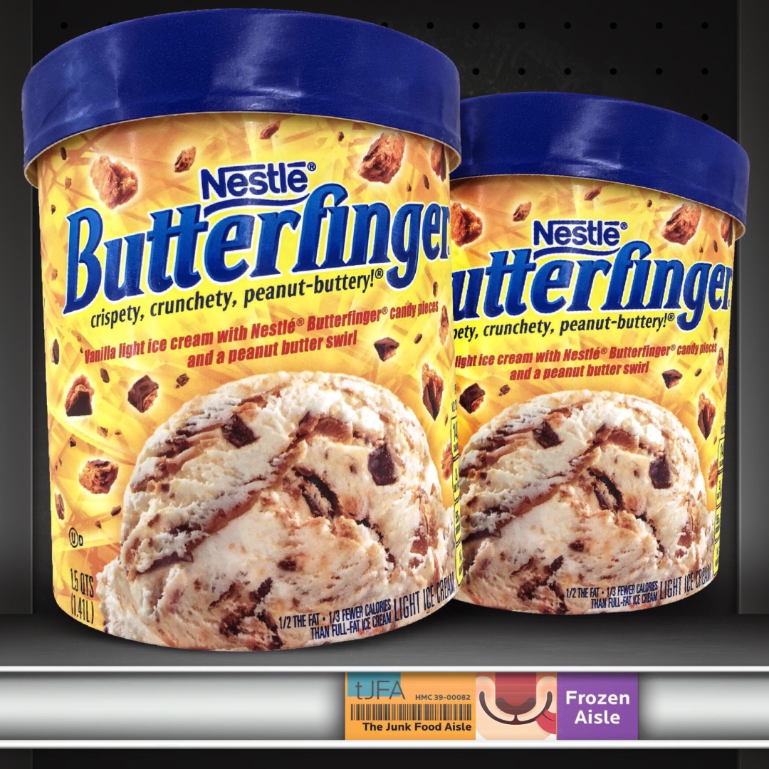 Nestle Butterfinger Ice Cream - The Junk Food Aisle