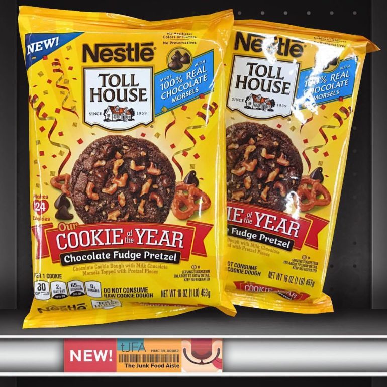 Nestle Toll House Cookie of the Year 2017 Chocolate Fudge Pretzel