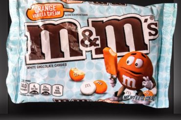 Orange Vanilla Cream M&Ms