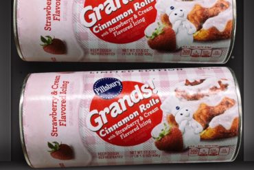 Pillsbury Grands! Cinnamon Rolls with Strawberry & Cream Icing