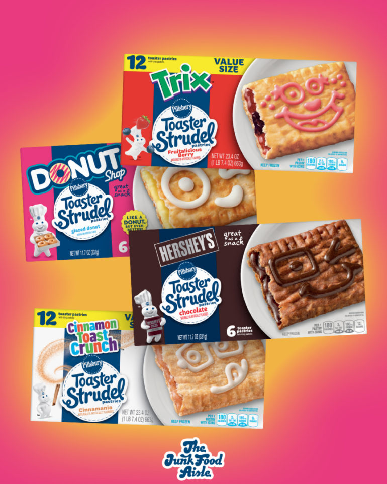 Pillsbury Toaster Strudel Introduces Several New Flavors