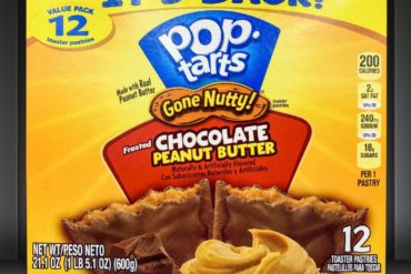 Pop-Tarts Gone Nutty! Frosted Chocolate Peanut Butter