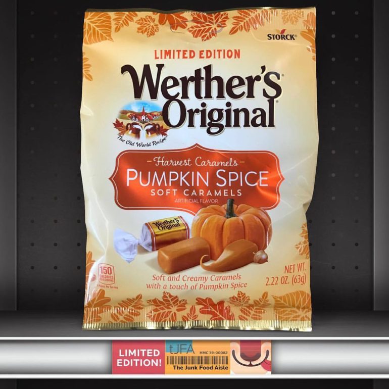 Pumpkin Spice Werther’s Original Soft Caramels