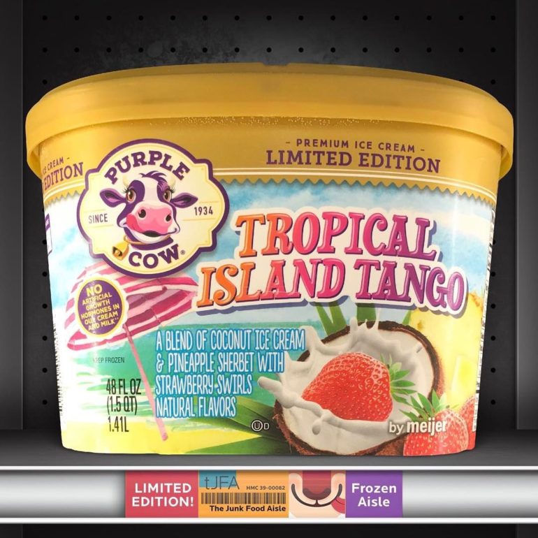 Purple Cow Tropical Island Tango Ice Cream