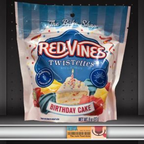 Red Vines Twistettes Birthday Cake