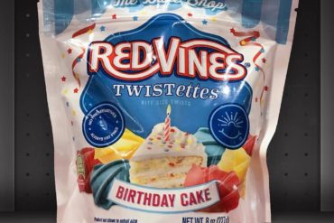 Red Vines Twistettes Birthday Cake
