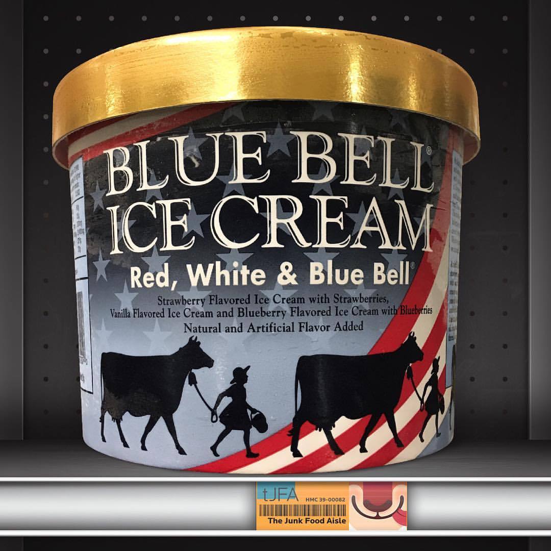 Red White Blue Bell Ice Cream The Junk Food Aisle Red White Blue Bell Ice Cream The Junk Food Aisle