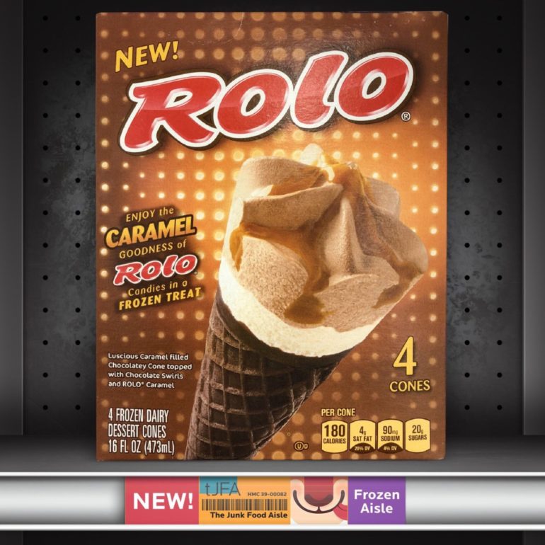 Rolo Frozen Dessert Cones