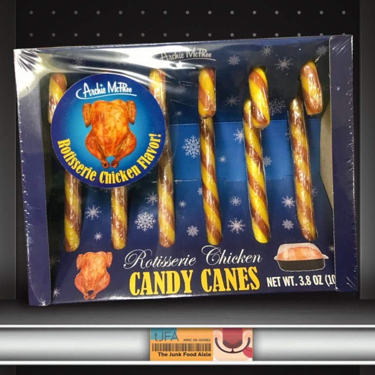 Rotisserie Chicken Candy Canes