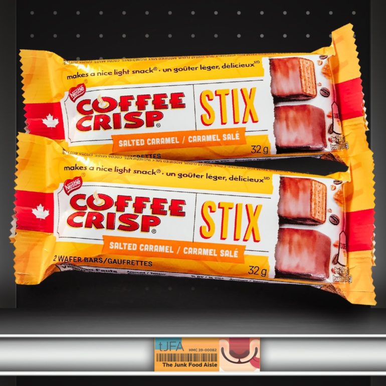 Salted Caramel Coffee Crisp Stix