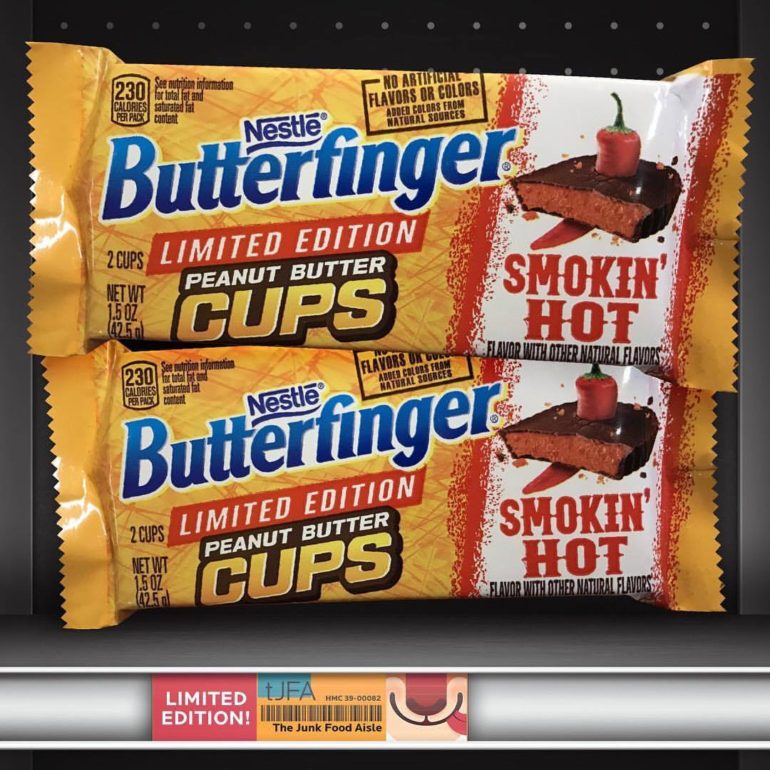 Smokin' Hot Butterfinger Peanut Butter Cups