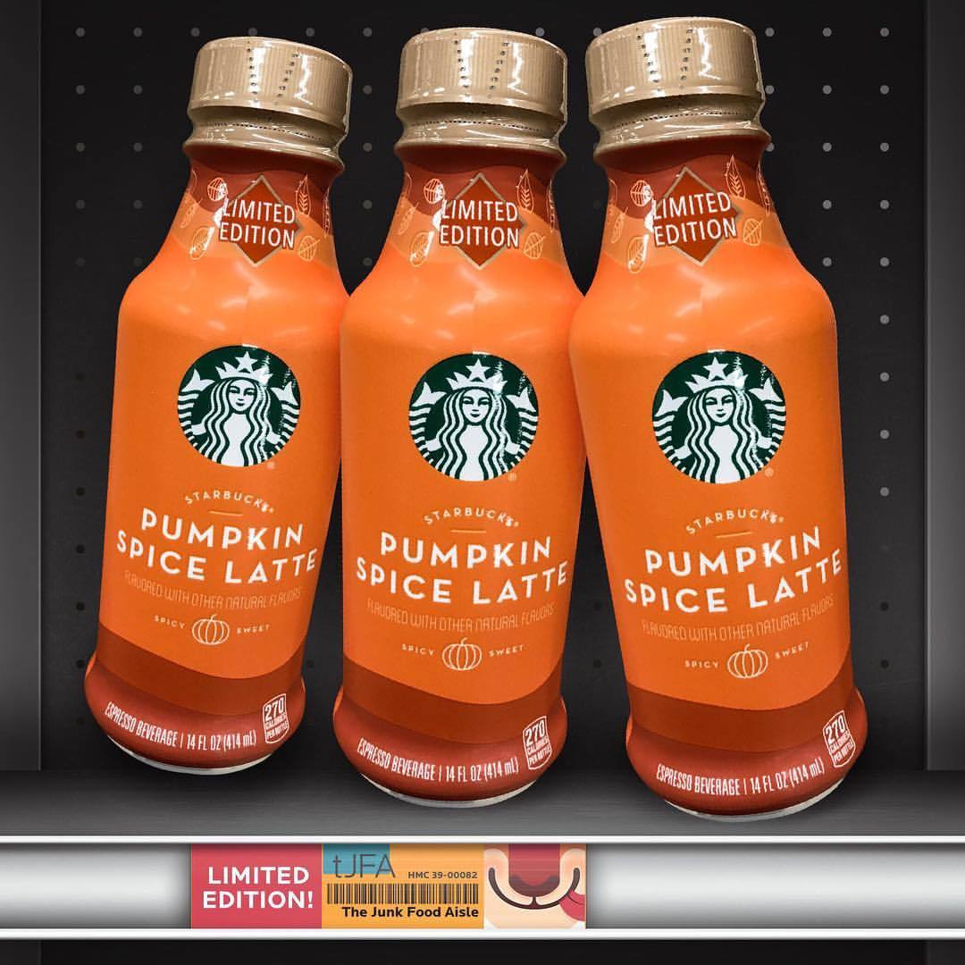 Starbucks Pumpkin Spice Latte The Junk Food Aisle
