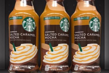 Starbucks Salted Caramel Mocha Chilled Espresso Beverage