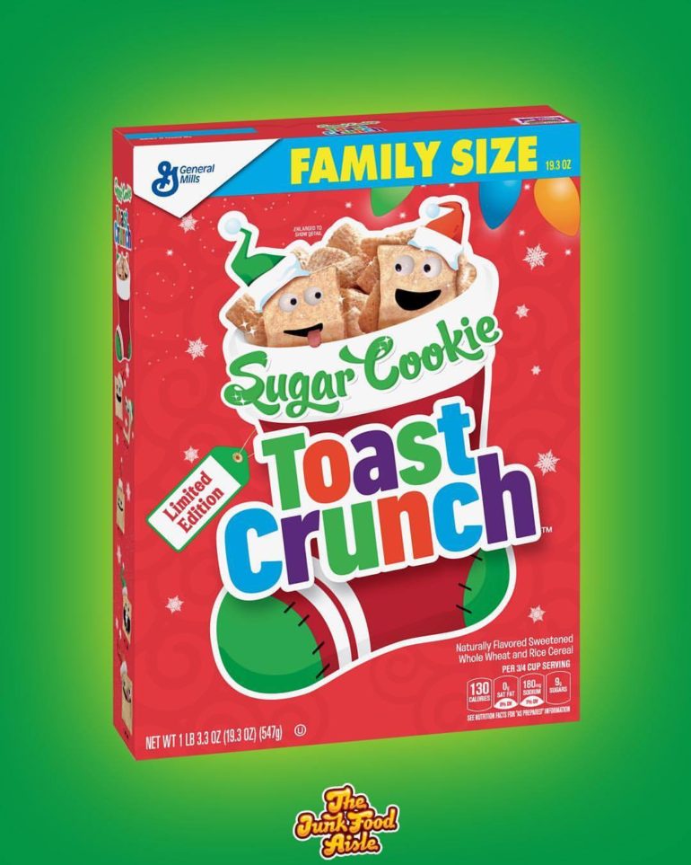 Sugar Cookie Toast Crunch is coming back!