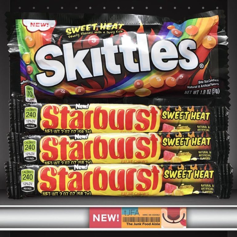 Sweet Heat Skittles and Starburst