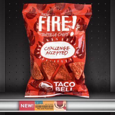 Taco Bell Fire Tortilla Chips