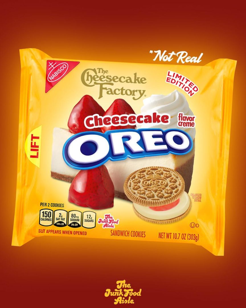 The Cheesecake Factory Cheesecake Oreo Mockup - The Junk ...