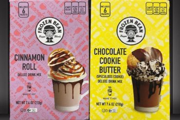 The Frozen Bean Cinnamon Roll & Chocolate Cookie Butter Hot Cocoa Mixes