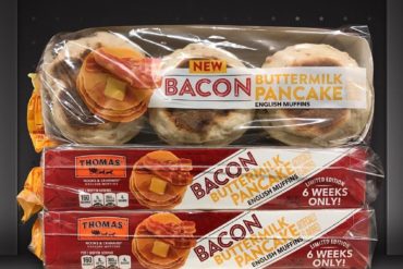 Thomas’ Bacon Buttermilk Pancake English Muffins