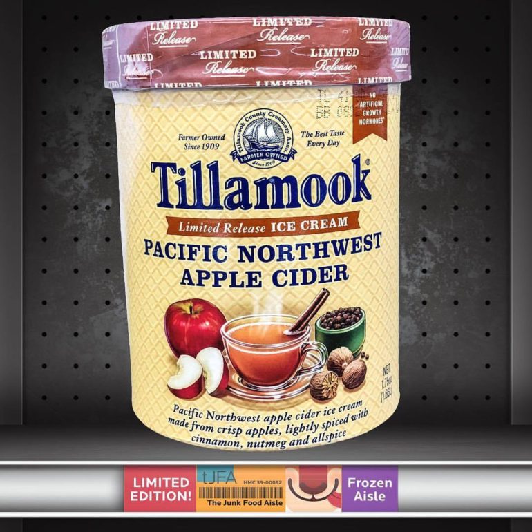 Tillamook Pacific Northwest Apple Cider Ice Cream