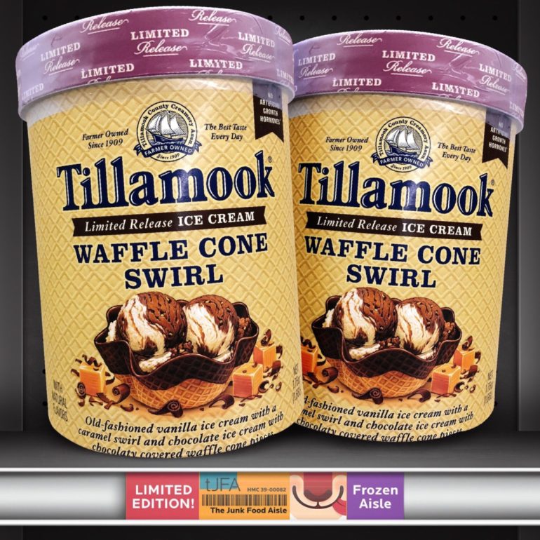 Tillamook Waffle Cone Swirl Ice Cream