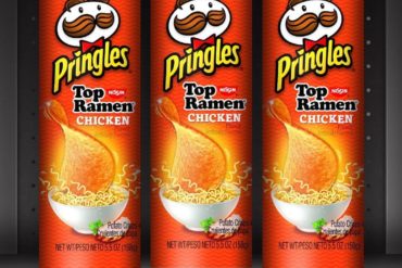 Top Ramen Chicken Flavored Pringles