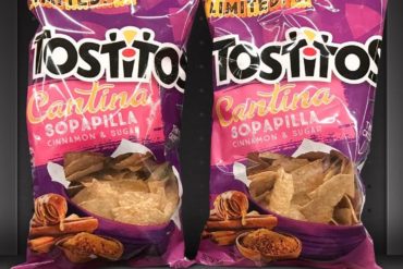Tostito’s Cantina Sopapilla Cinnamon & Sugar Tortilla Chips