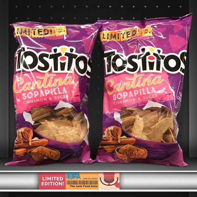 Tostito’s Cantina Sopapilla Cinnamon & Sugar Tortilla Chips