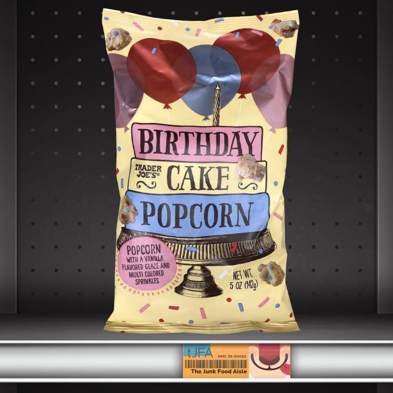 Trader Joe’s Birthday Cake Popcorn