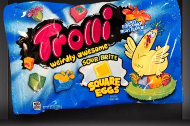 Trolli Weirdly Awesome Sour Brite Square Eggs