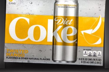 Twisted Mango Diet Coke