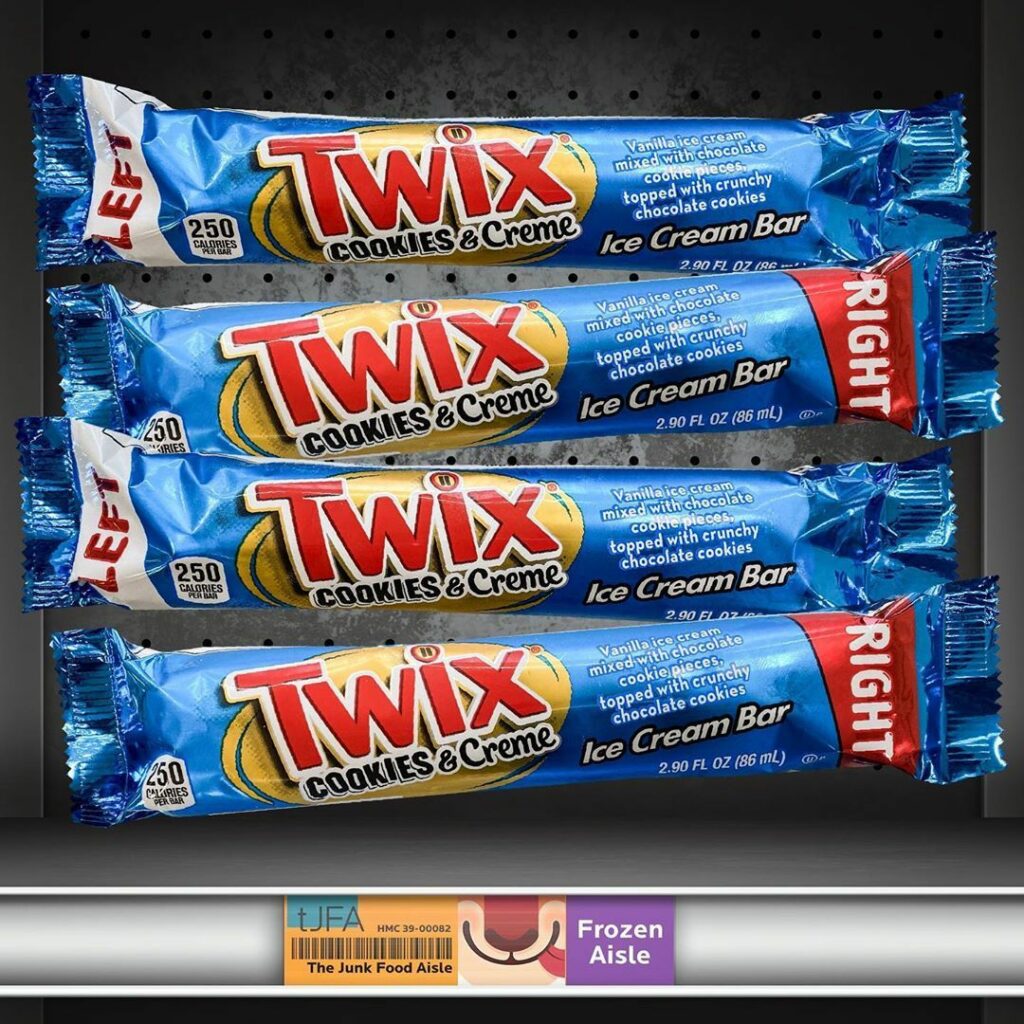 Twix Cookies & Creme Ice Cream Bar