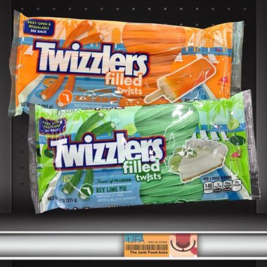 Twizzlers Filled Twists Flavor of Florida Orange Cream Pop & Key Lime Pie