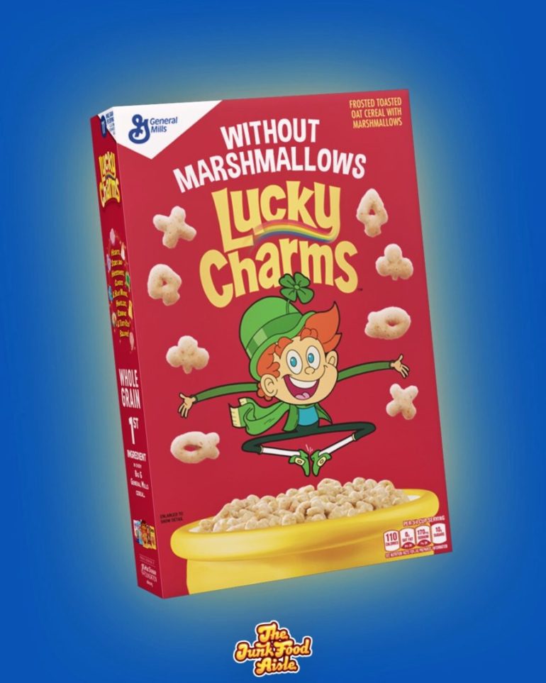 Without Marshmallows Lucky Charms