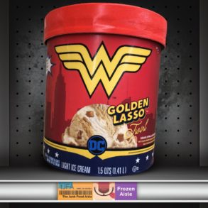 Wonder Woman Golden Lasso Twirl Ice Cream